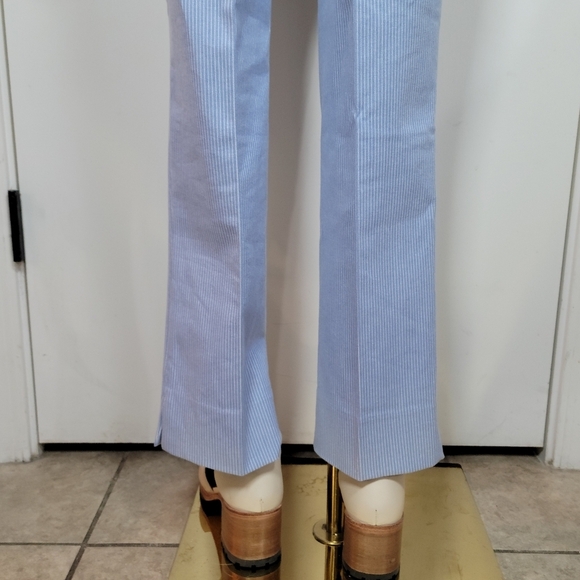 LOFT Marisa Fit Riviera Pinstripe Slim Pants Size 4 Classic Workwear Staple - Picture 7 of 11